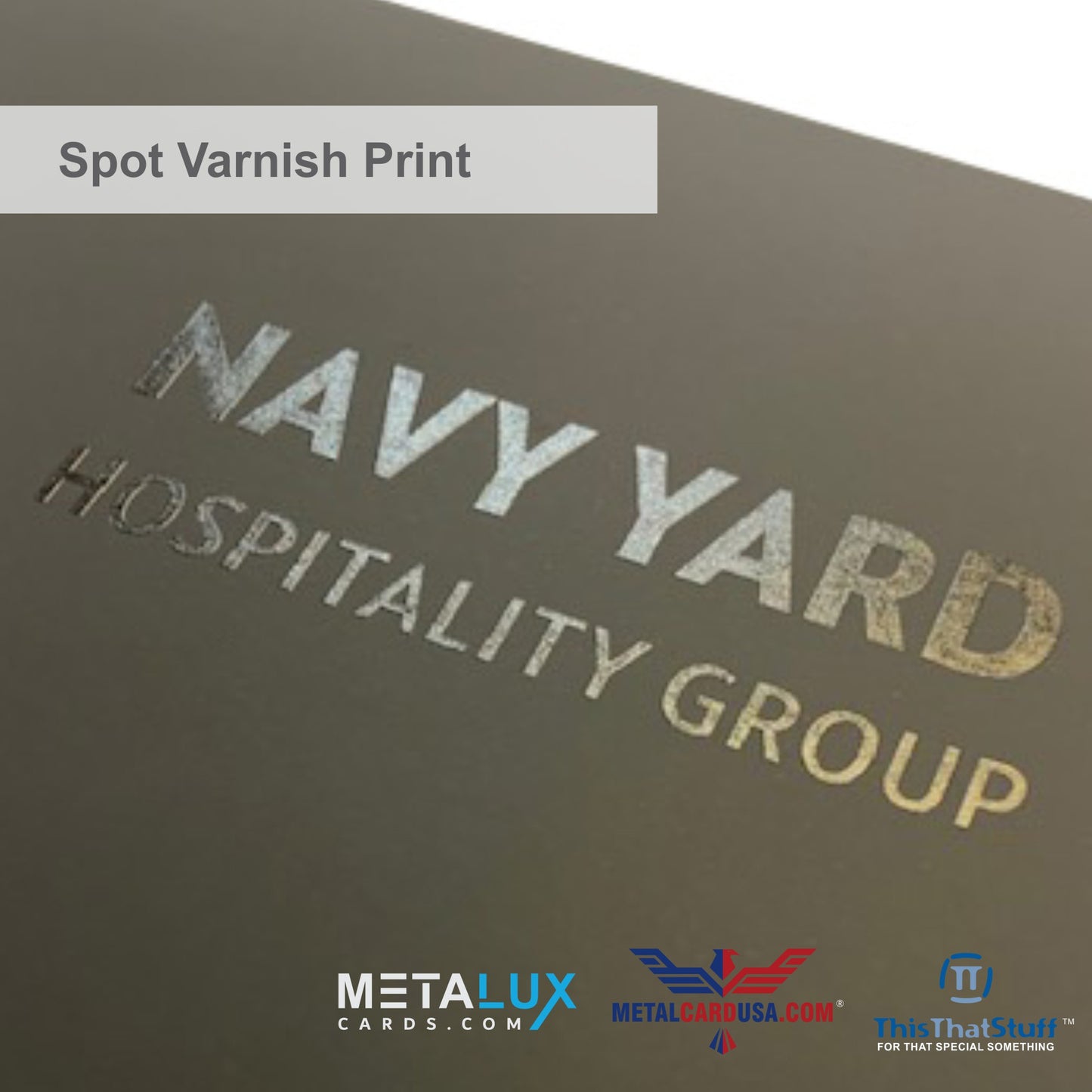 Gift Card Box Essential Series – Holds our high end Metal Cards, can also hold any Credit Card or Gift Card size – Custom Printed Box