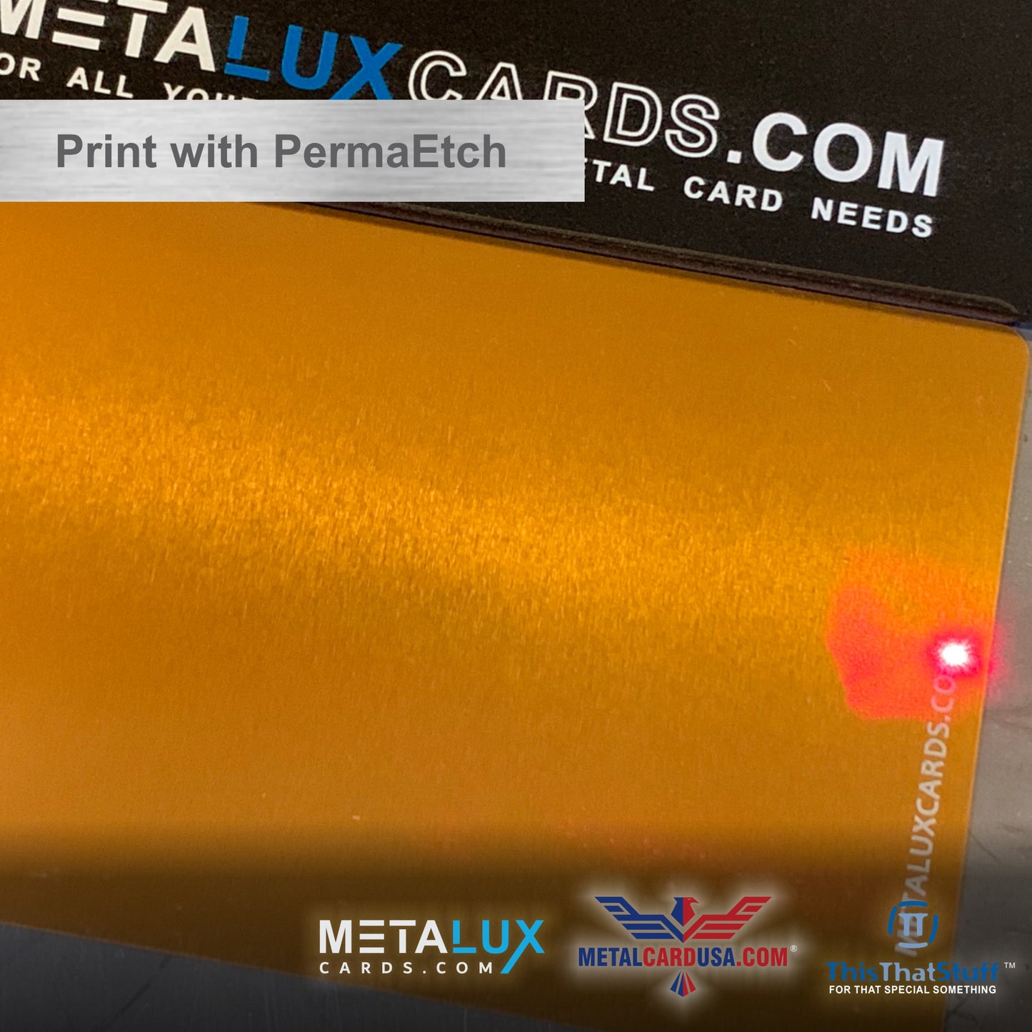 Custom Printed AluSeries | Metal Business Cards | Credit Card Sized | For Membership Cards, Business Cards and Invitations