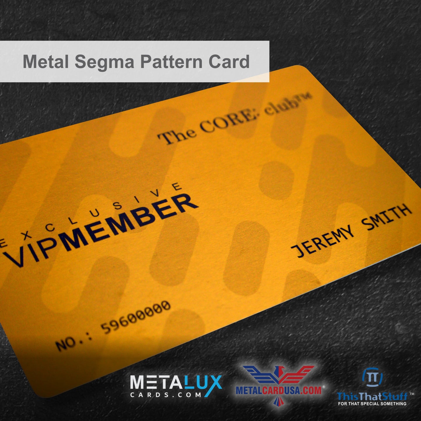 Custom Printed AluSeries Metal Cards | Credit Card Sized | Aluminum for Membership Cards, Business Cards and Invitations