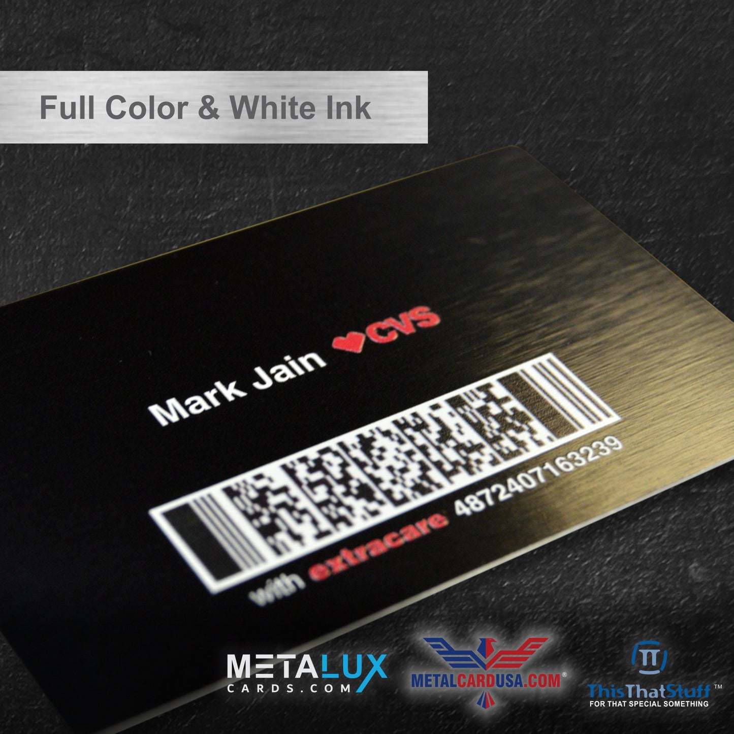 Custom Printed AluSeries | Metal Business Cards | Credit Card Sized | For Membership Cards, Business Cards and Invitations