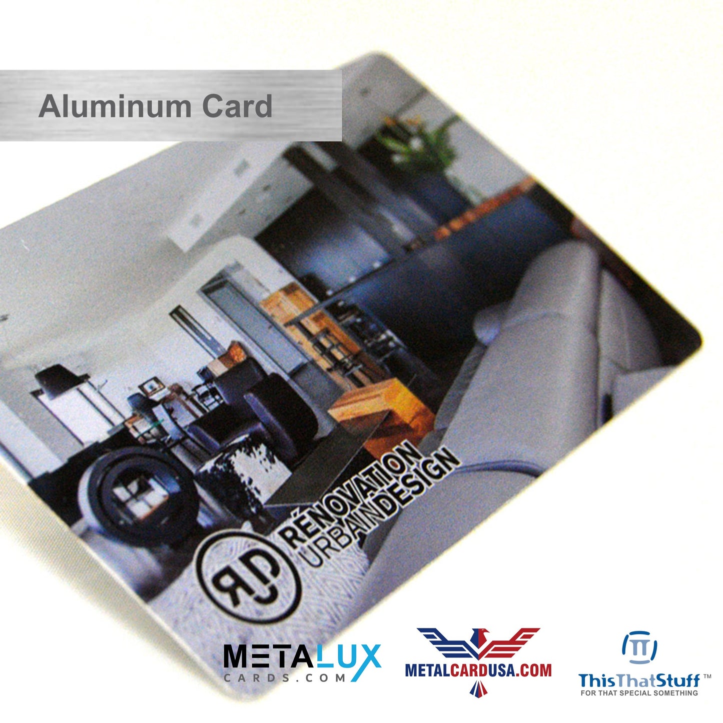 Custom Printed AluSeries | Metal Business Cards | Credit Card Sized | For Membership Cards, Business Cards and Invitations