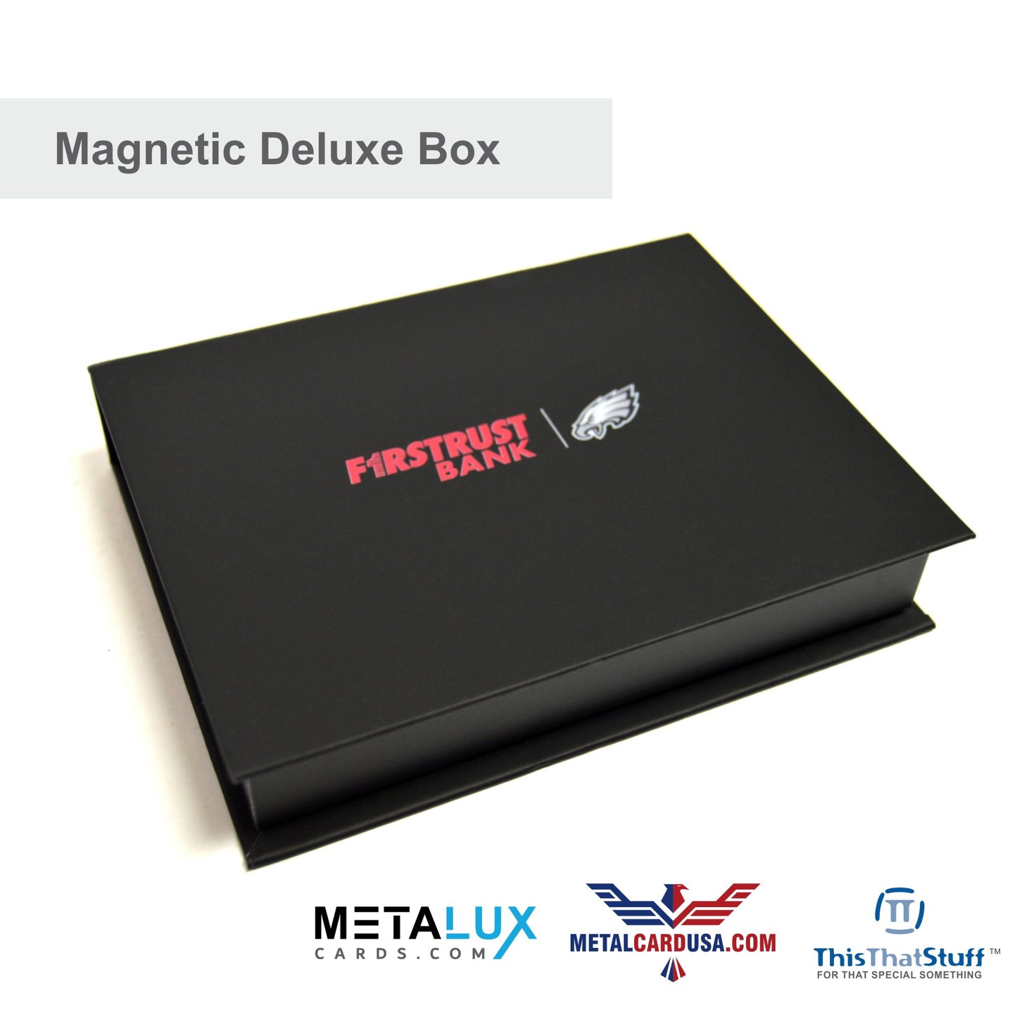 Bulk Order - Deluxe Monaco Magnetic Boxes Card Holder – Holds our high end Metal Cards – For Custom Printing