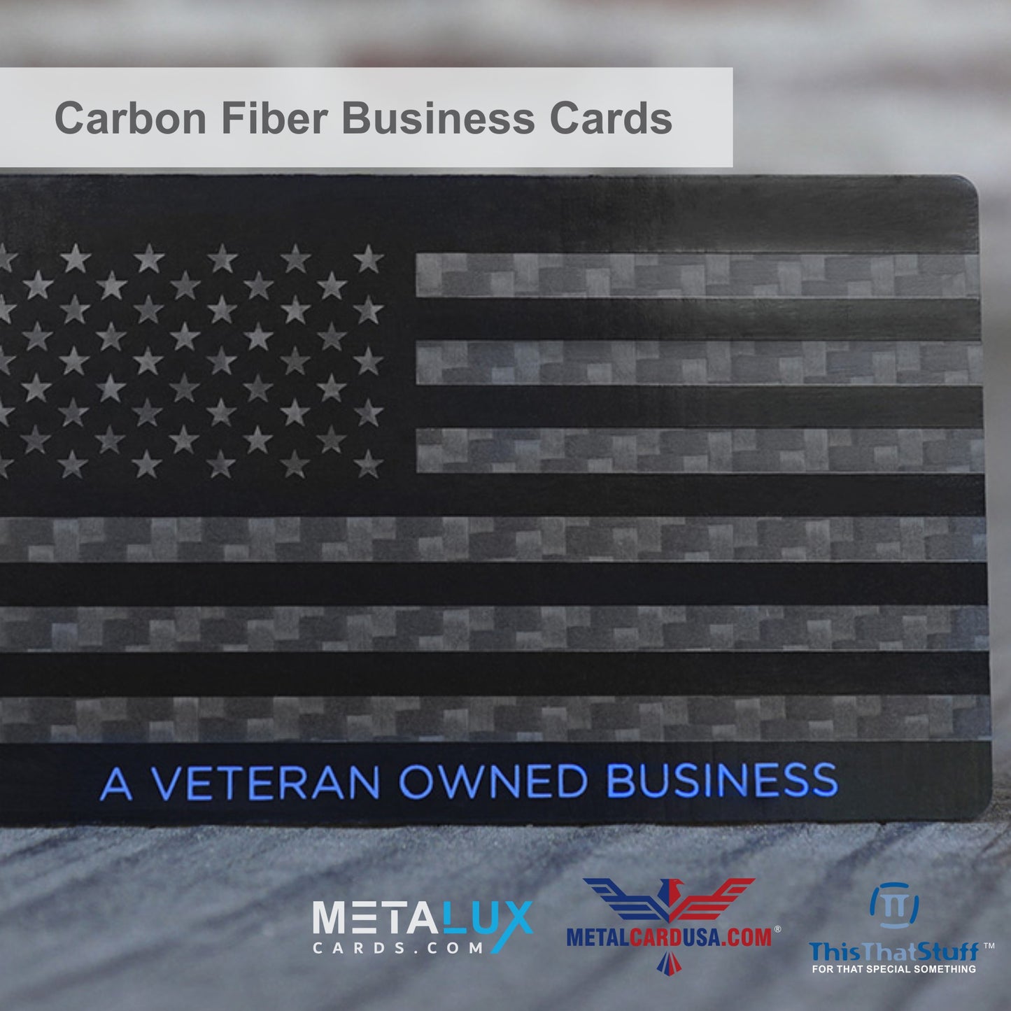 Metalux Carbon Fiber Business Cards | Membership Cards | VIP Cards | Gift Cards | Special Events