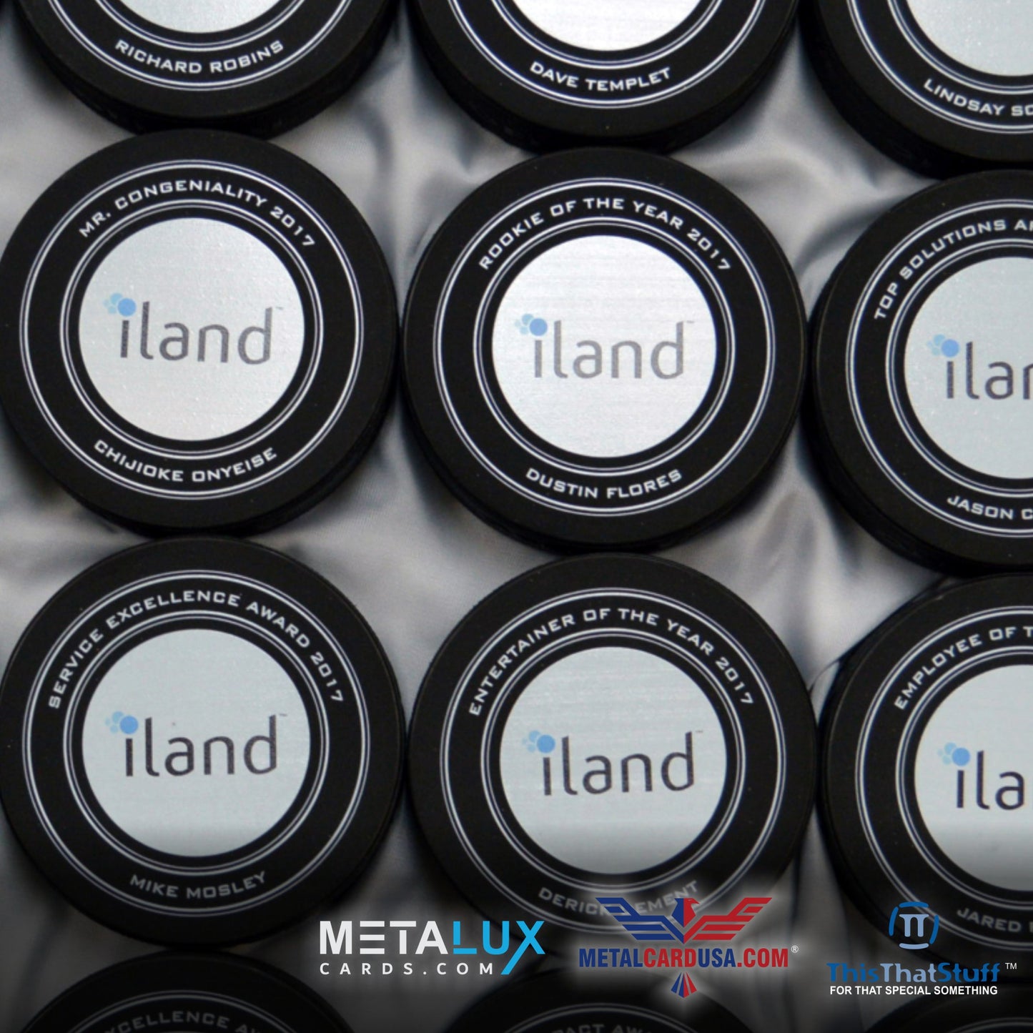 Corporate Custom Designed Hockey Puck | Printed on an Official Weight and Size Regulated Puck