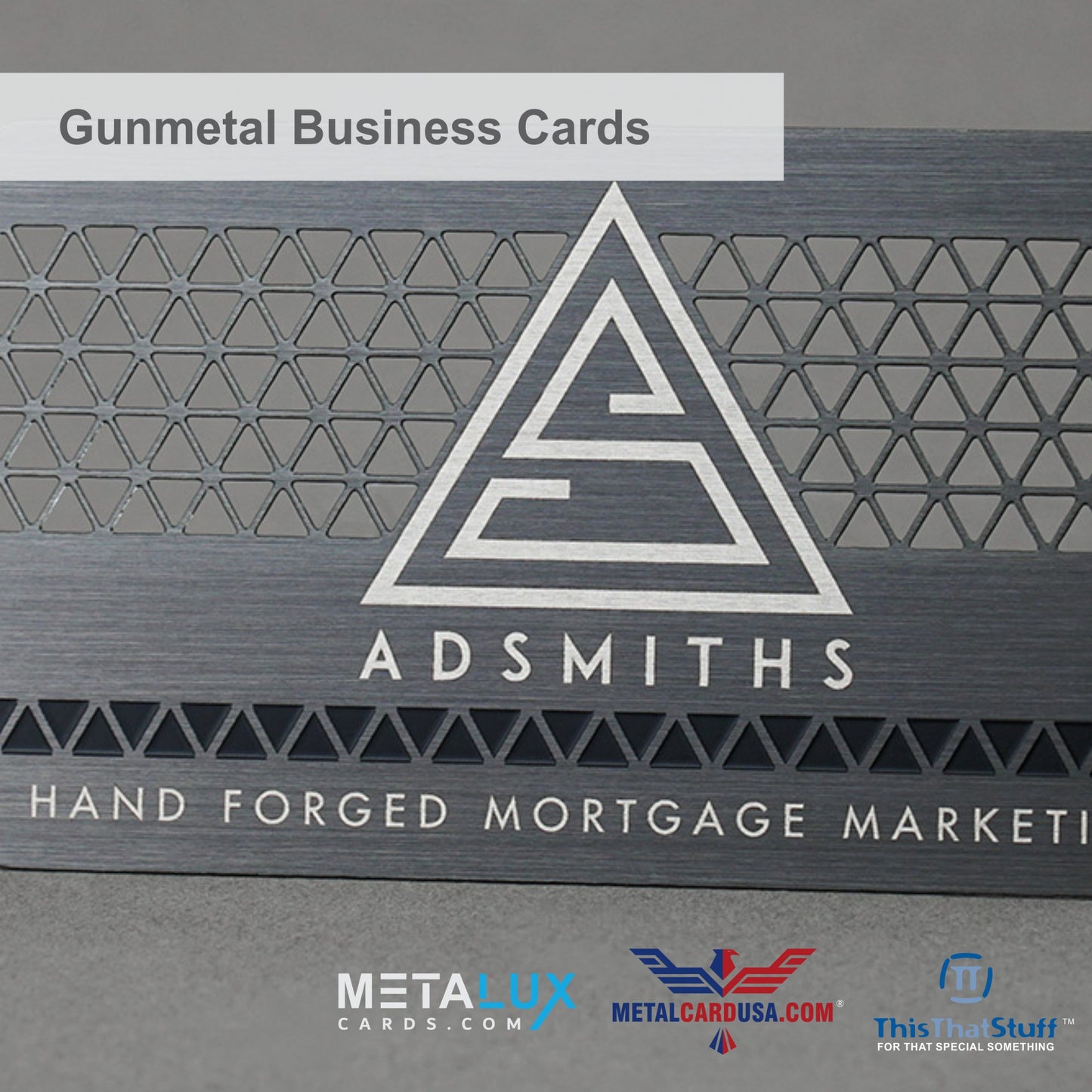 Metalux Gunmetal Business Cards | Membership Cards | VIP Cards | Gift Cards | Special Events