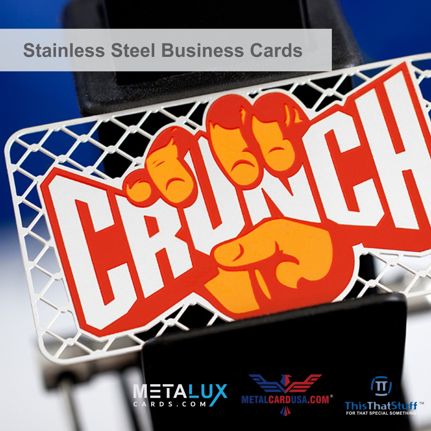 Metalux Stainless Steel Business Cards | Multi Color Print | Membership Cards | VIP Cards | Gift Cards | Special Events