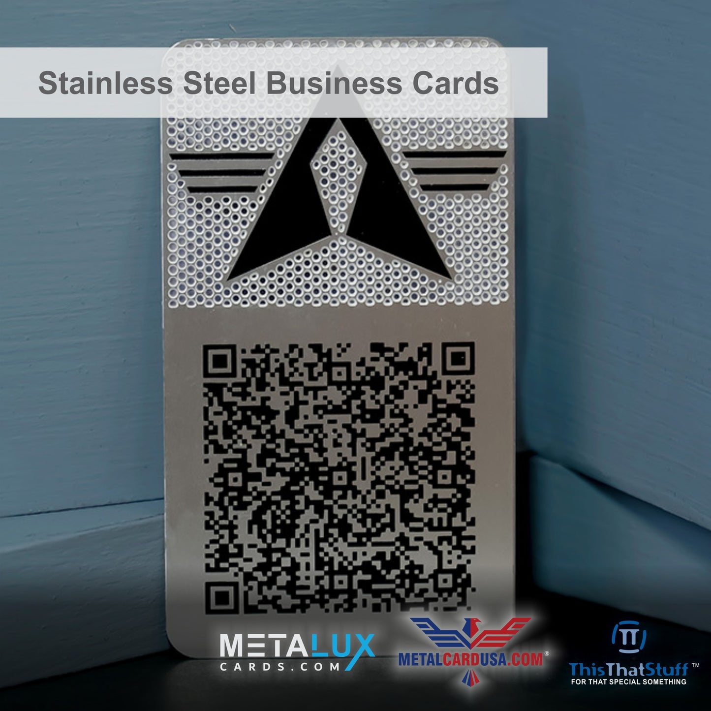Metalux Stainless Steel Business Cards | Multi Color Print | Membership Cards | VIP Cards | Gift Cards | Special Events