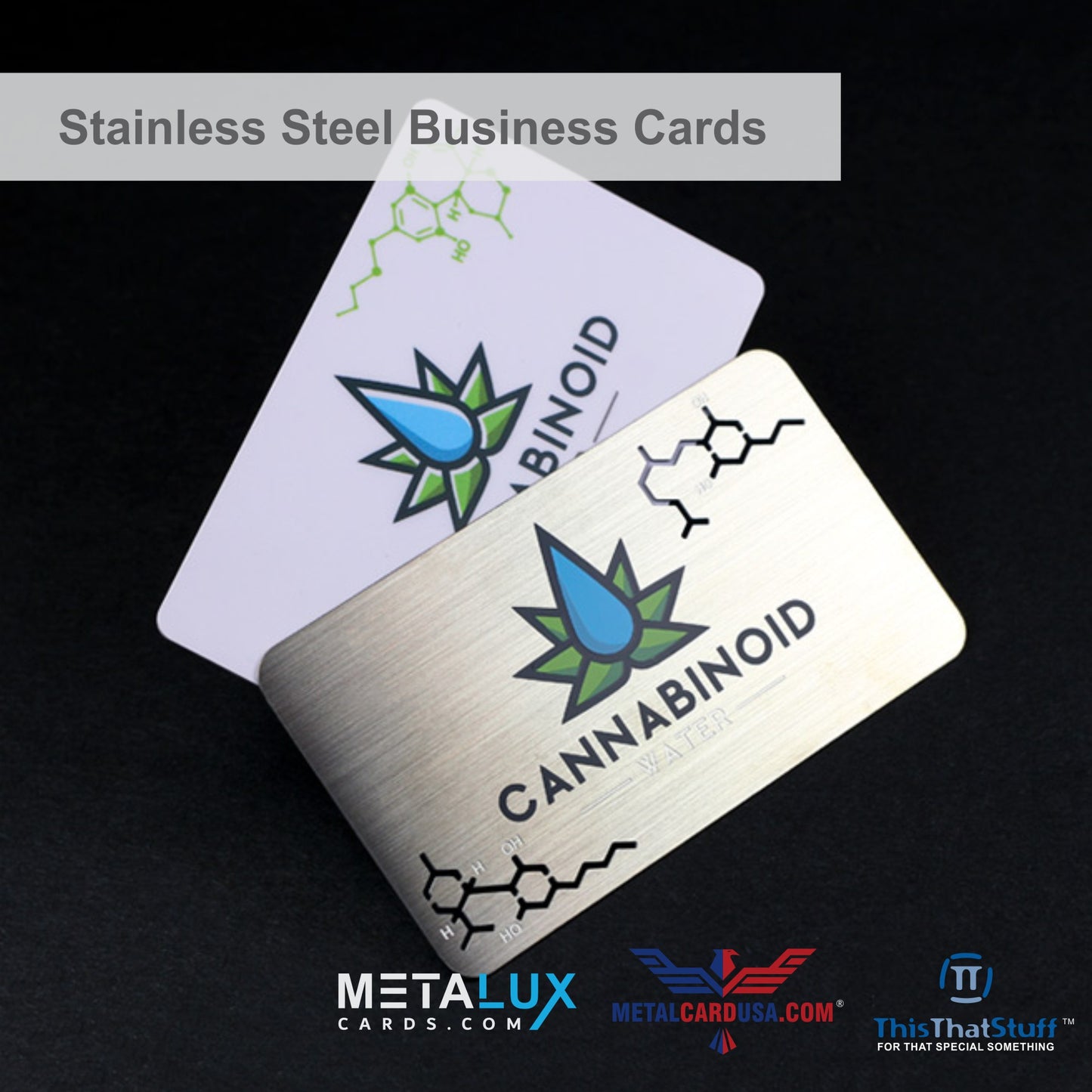 Metalux Stainless Steel Business Cards | Multi Color Print | Membership Cards | VIP Cards | Gift Cards | Special Events