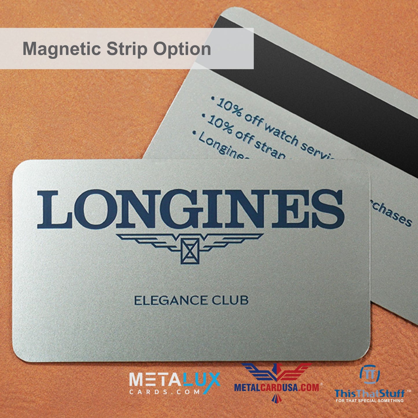 Metalux Stainless Steel Business Cards | Multi Color Print | Membership Cards | VIP Cards | Gift Cards | Special Events