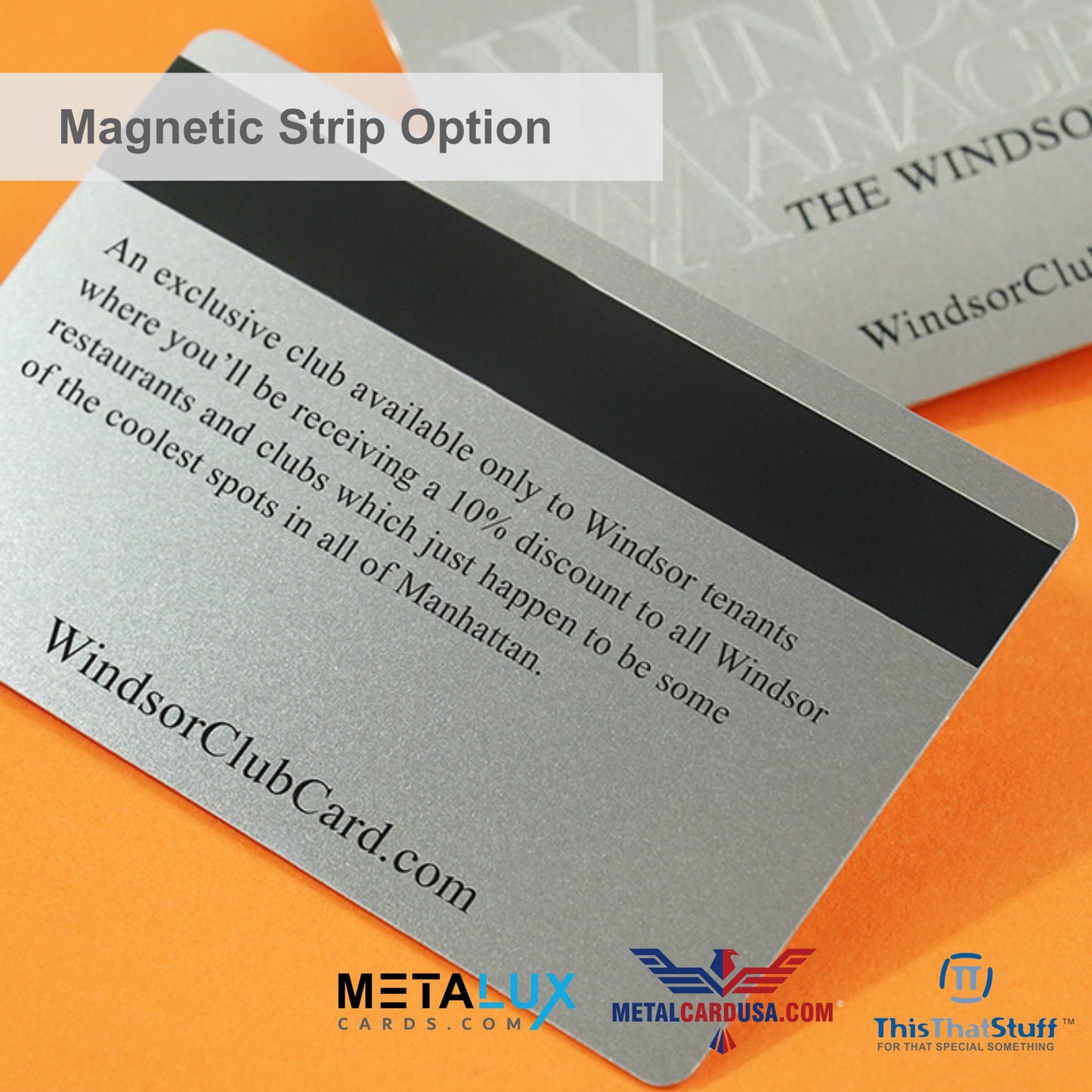 Metalux Stainless Steel Business Cards | Multi Color Print | Membership Cards | VIP Cards | Gift Cards | Special Events
