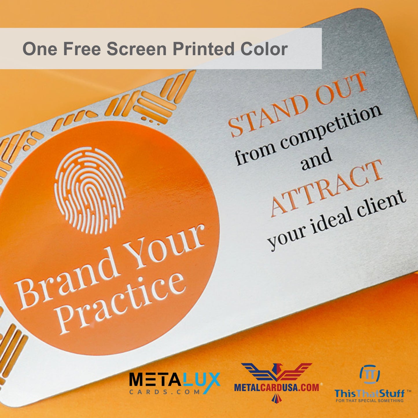 Metalux Stainless Steel Business Cards | Multi Color Print | Membership Cards | VIP Cards | Gift Cards | Special Events