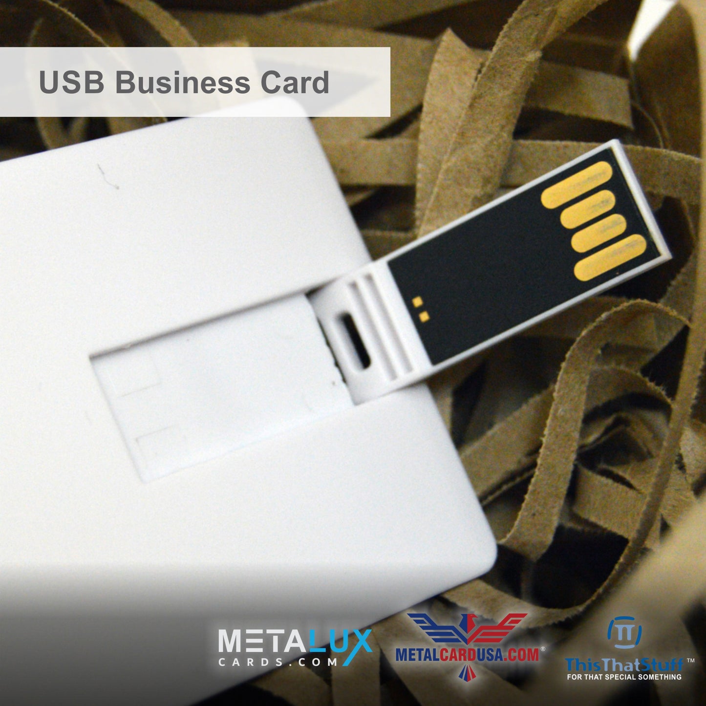 USB Memory Stick Flash Drive Wallet Size | USB Business Card Custom Printed with anything you would like, from Wedding to Corporate