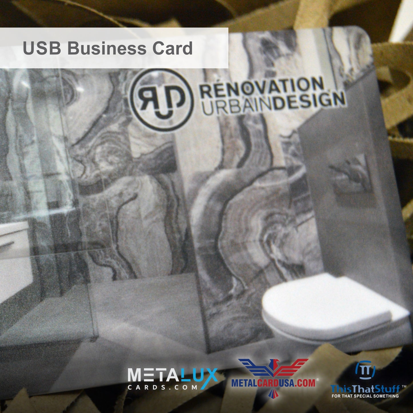 USB Memory Stick Flash Drive Wallet Size | USB Business Card Custom Printed with anything you would like, from Wedding to Corporate