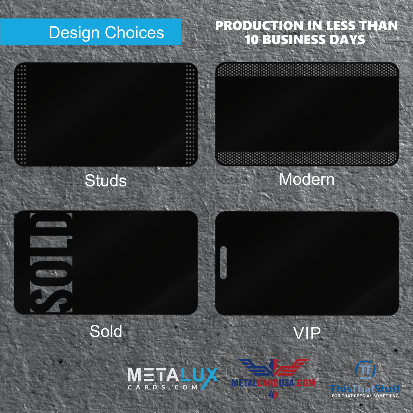 Metalux Express Metal Business Cards | Membership Cards | VIP Cards | Gift Cards | Special Events | Production 10 Business Days
