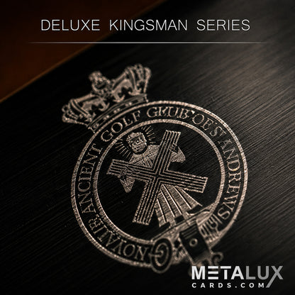 Deluxe Kingsman Series | Membership Cards | Engraved Business Cards | VIP Cards | Gift Cards | Special Events