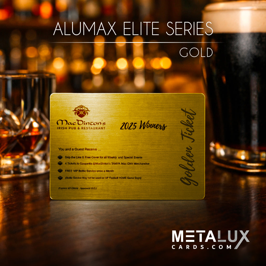 AluMax Elite Series | Founder Cards | Membership Cards | VIP Cards | Special Events