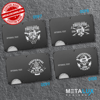 Personalized Custom Wallet - The Wallet Redefined - Aluminum Wallet with Money Clip RFID Secure - Custom Engraved with any Design