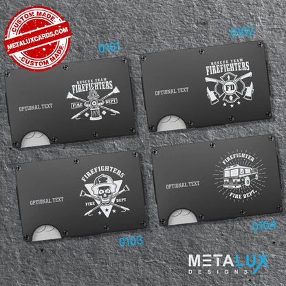 Personalized Custom Wallet - The Wallet Redefined - Aluminum Wallet with Money Clip RFID Secure - Custom Engraved with any Design