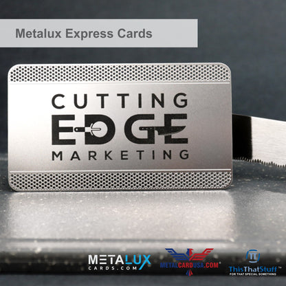 Metalux Express Metal Business Cards | Membership Cards | VIP Cards | Gift Cards | Special Events | Production 10 Business Days