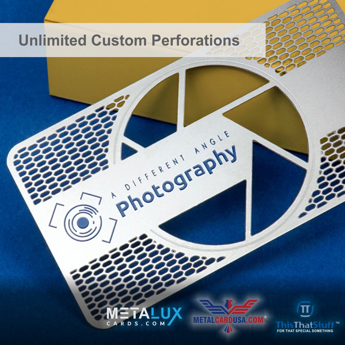 Metalux Stainless Steel Business Cards | Multi Color Print | Membership Cards | VIP Cards | Gift Cards | Special Events