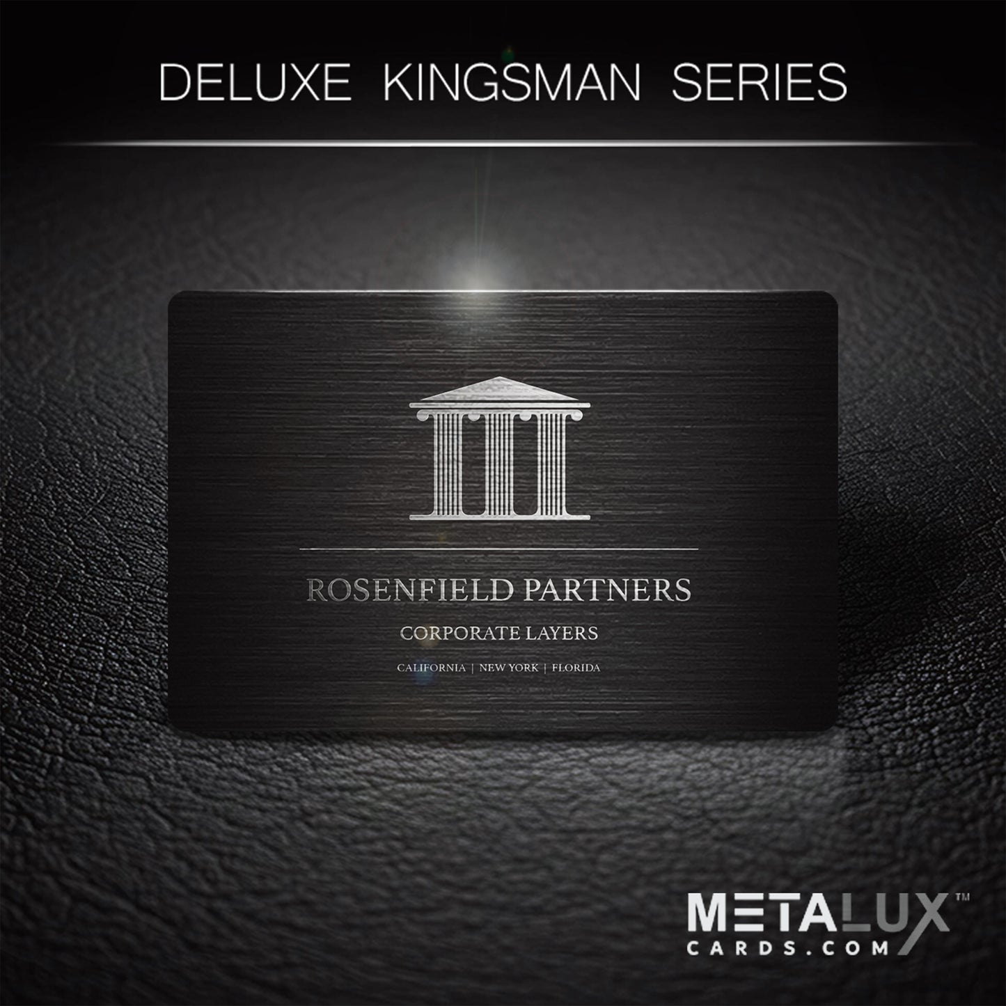 Deluxe Kingsman Series | Membership Cards | Engraved Business Cards | VIP Cards | Gift Cards | Special Events