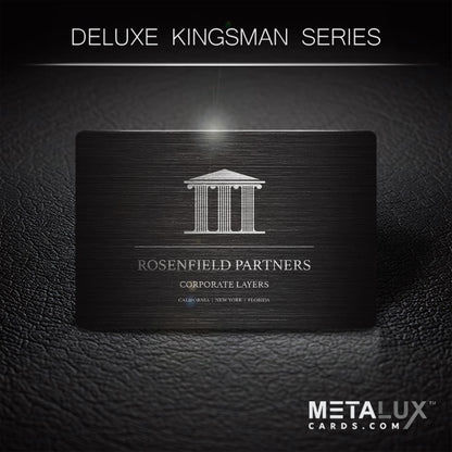 Deluxe Kingsman Series | Membership Cards | Engraved Business Cards | VIP Cards | Gift Cards | Special Events