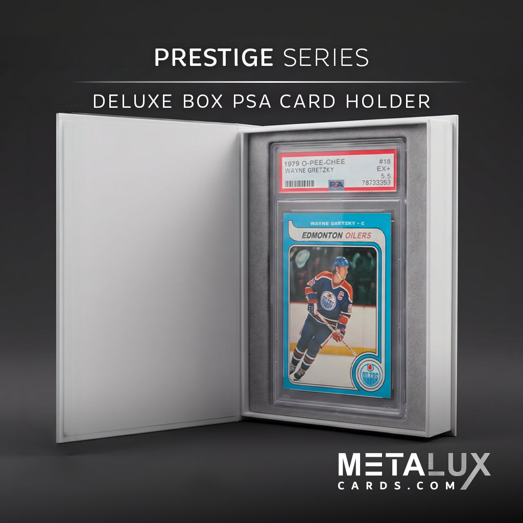 PSA Prestige Slab Deluxe Magnetic Box, Custom Printed or Blank, Exquisite Collector Storage Box
