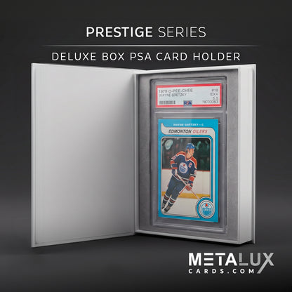 PSA Prestige Slab Deluxe Magnetic Box, Custom Printed or Blank, Exquisite Collector Storage Box
