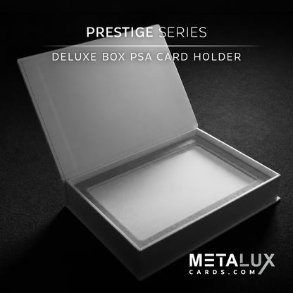 PSA Prestige Slab Deluxe Magnetic Box, Custom Printed or Blank, Exquisite Collector Storage Box