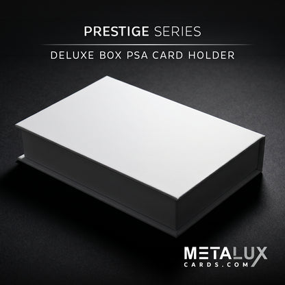 PSA Prestige Slab Deluxe Magnetic Box - Custom Printed or Blank - Exquisite Collector Storage Box - Can hold Mag Pro and CGC Slabs