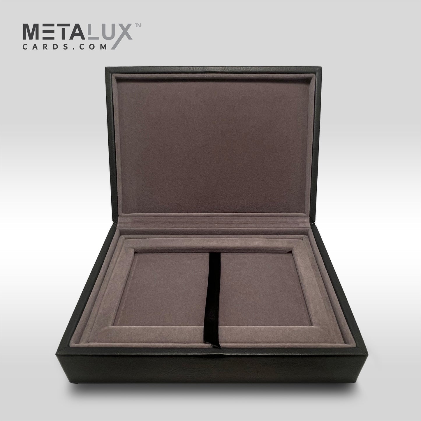 SIGNATURE Series Deluxe PSA Card Display Box – Magnetic Cover – Premium Leather Finish – Luxurious Velour Interior – Designed for PSA Graded Cards
