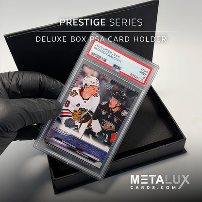 PSA Prestige Slab Deluxe Magnetic Box, Custom Printed or Blank, Exquisite Collector Storage Box