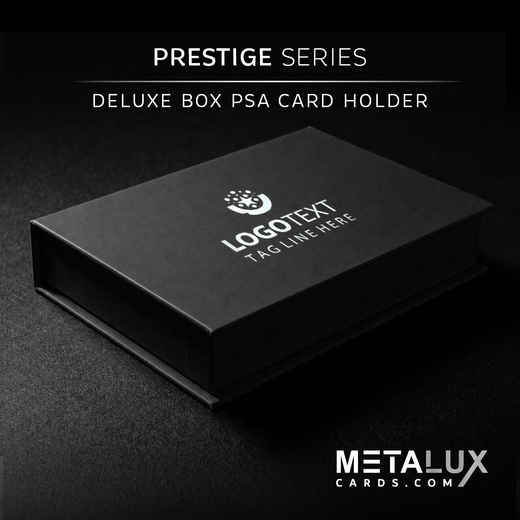 PSA Prestige Slab Deluxe Magnetic Box, Custom Printed or Blank, Exquisite Collector Storage Box